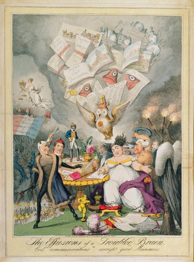 The Effusions of a Troubled Brain, or Evil Communications Corrupt Good Manners, Published by G. Humphrey, 1821 by Theodore Lane